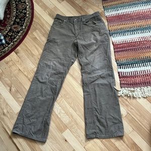 tan corduroy bootcut pants